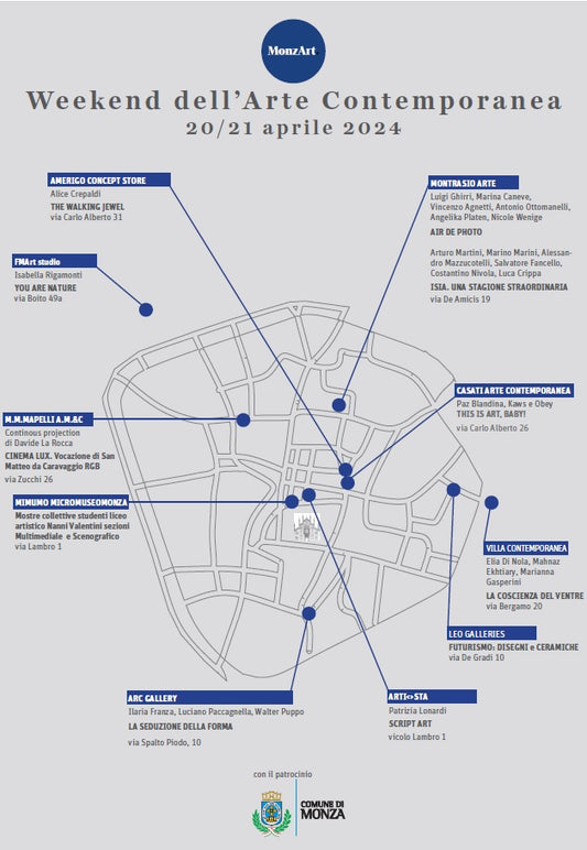 MONZART: IL WEEKEND DELL'ARTE CONTEMPORANEA A MONZA
