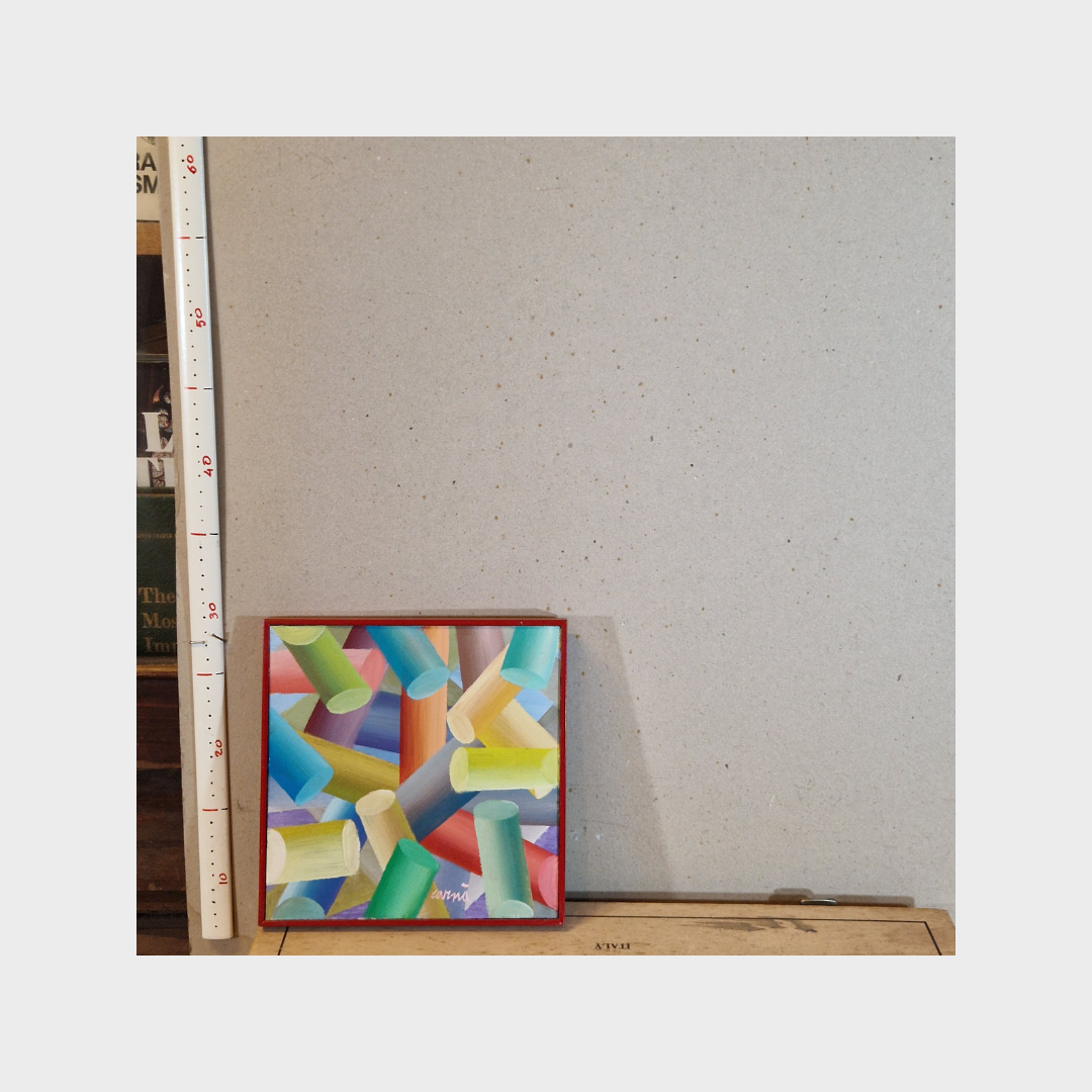 SFALDAMENTO  Cornice Rossa 20x20 cm.