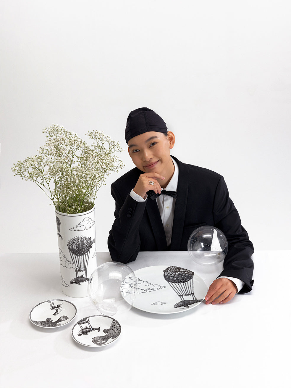 Vaso Montgolfiers - Aquatic Creatures