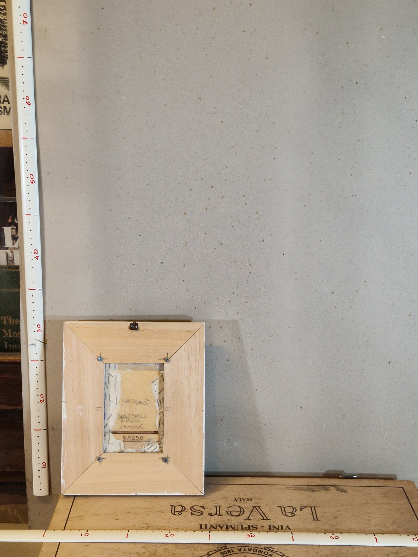 DIAGONALE ROSSA  19x23 cm.