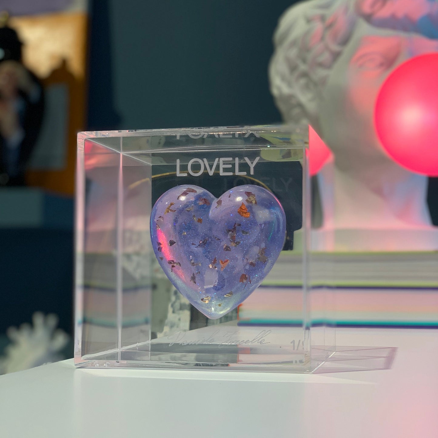 Cubo Cuore - Azzurro