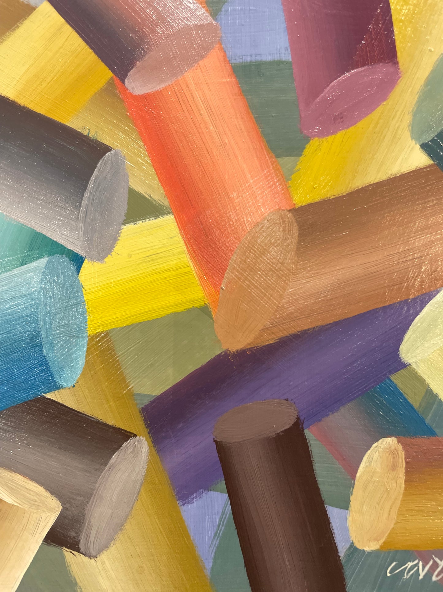 SFALDAMENTO  Cornice Verde 20x20 cm.