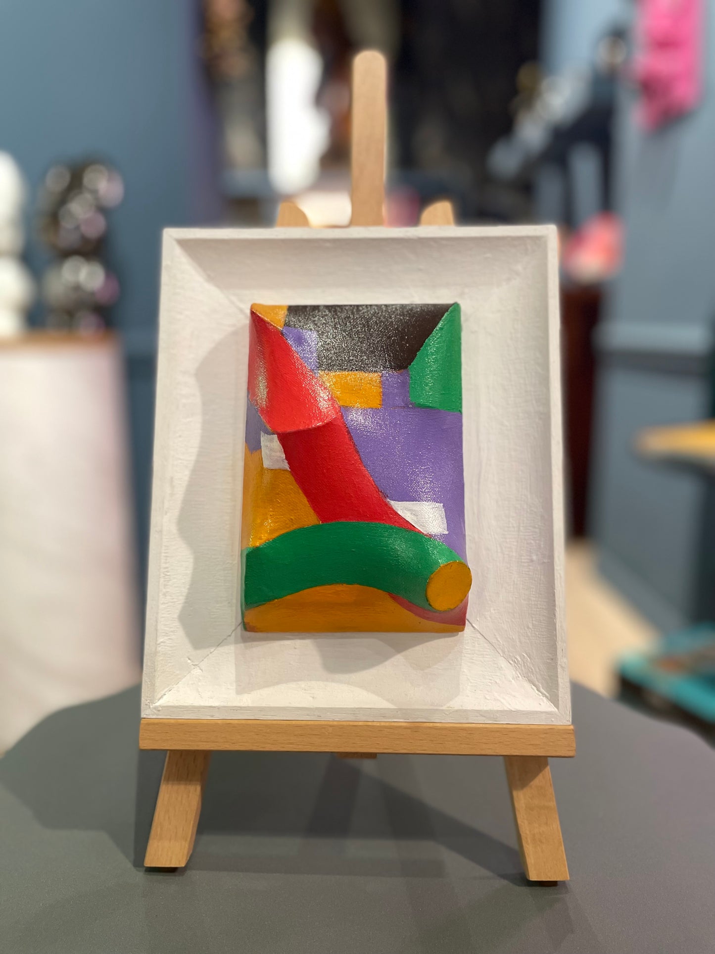 DIAGONALE ROSSA  19x23 cm.