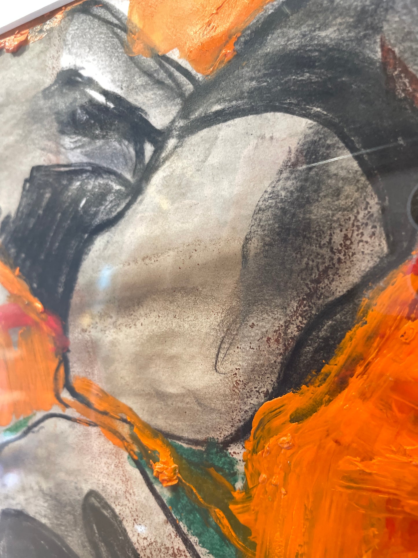 Figure di donne - Arancio