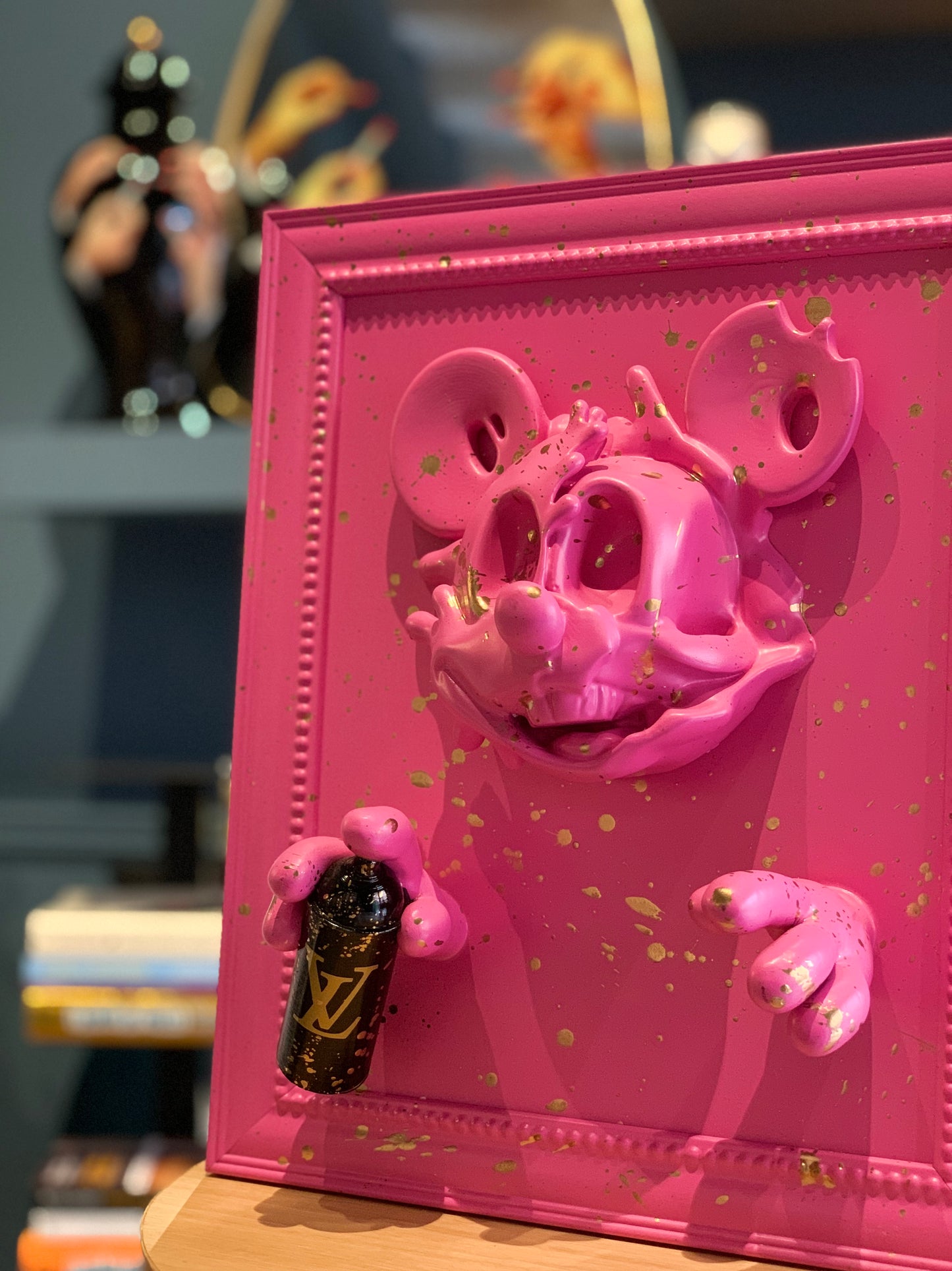 Sticky Square Louis Vuitton rosa