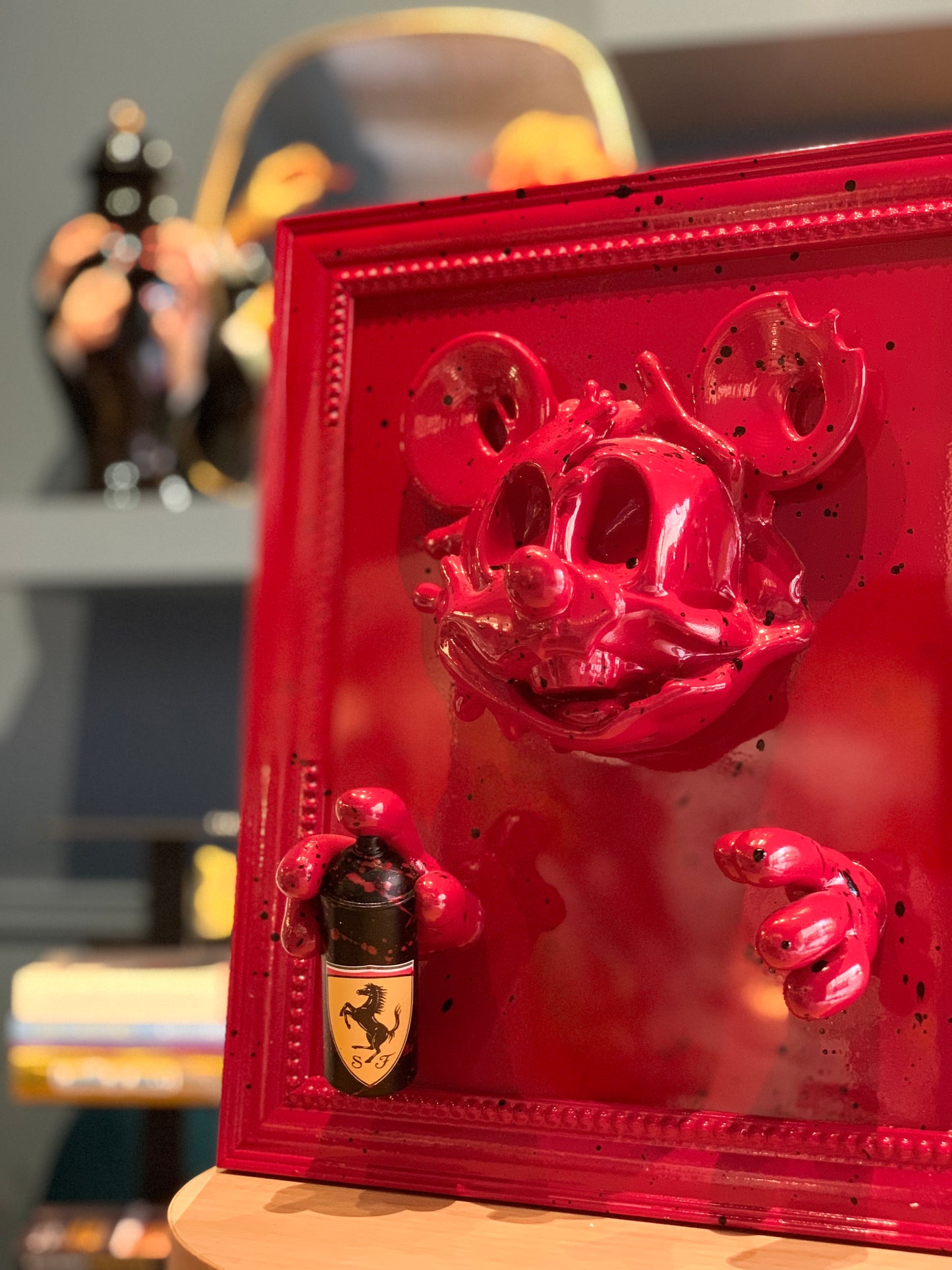 Sticky Square Ferrari rosso