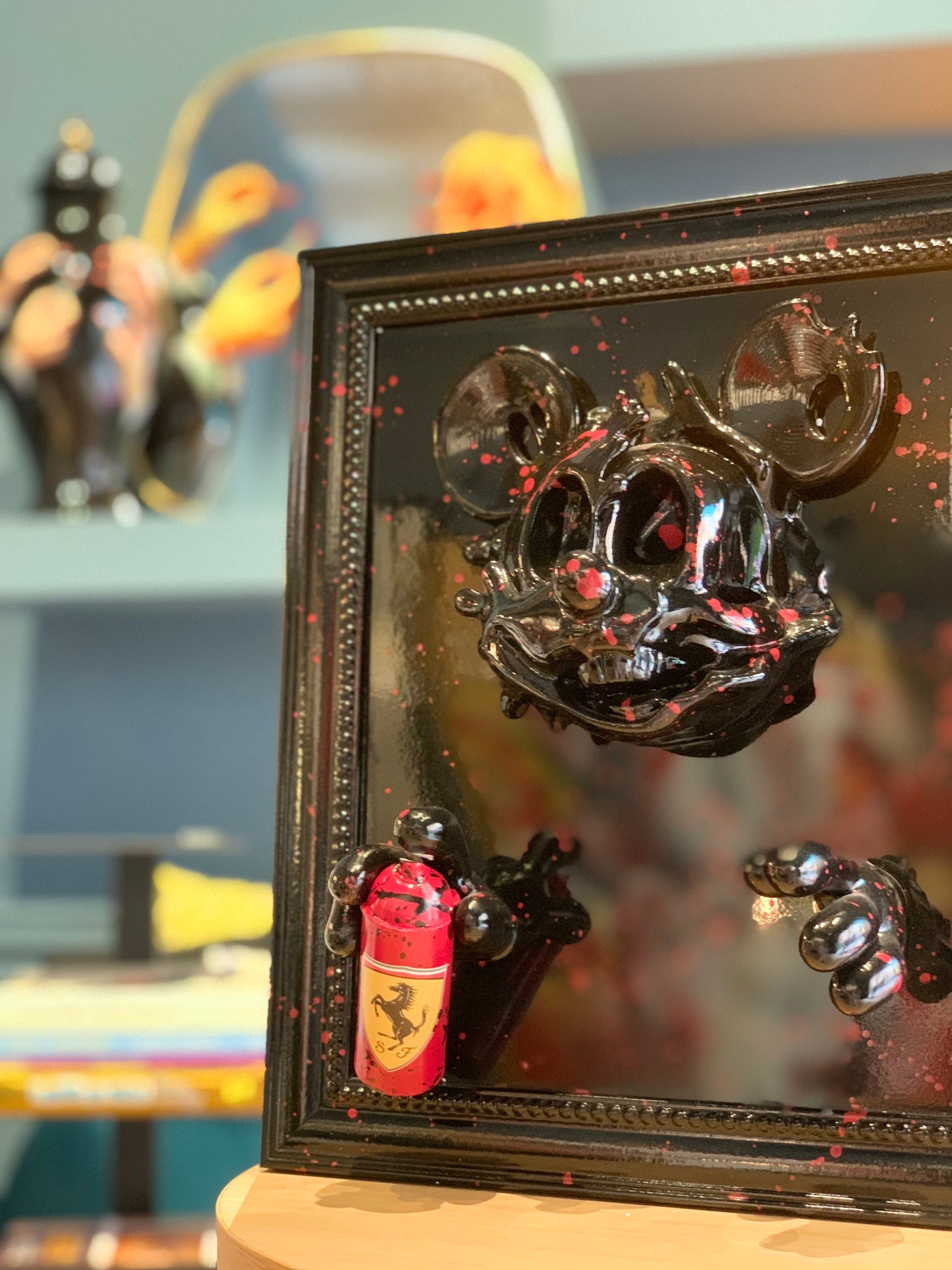 Sticky Square Ferrari nero