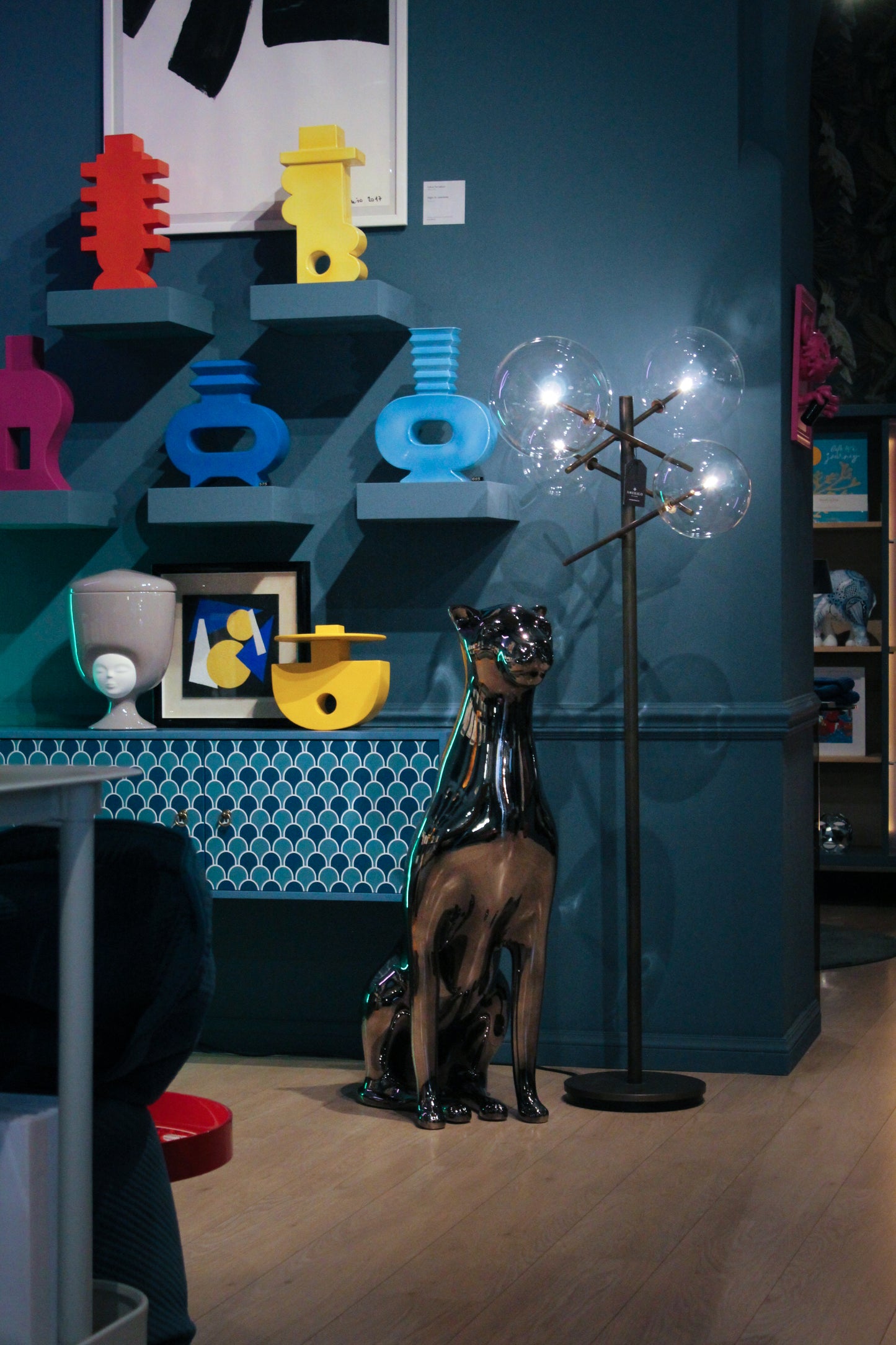 Statua Kira Cromata Bronzo - Candyslab