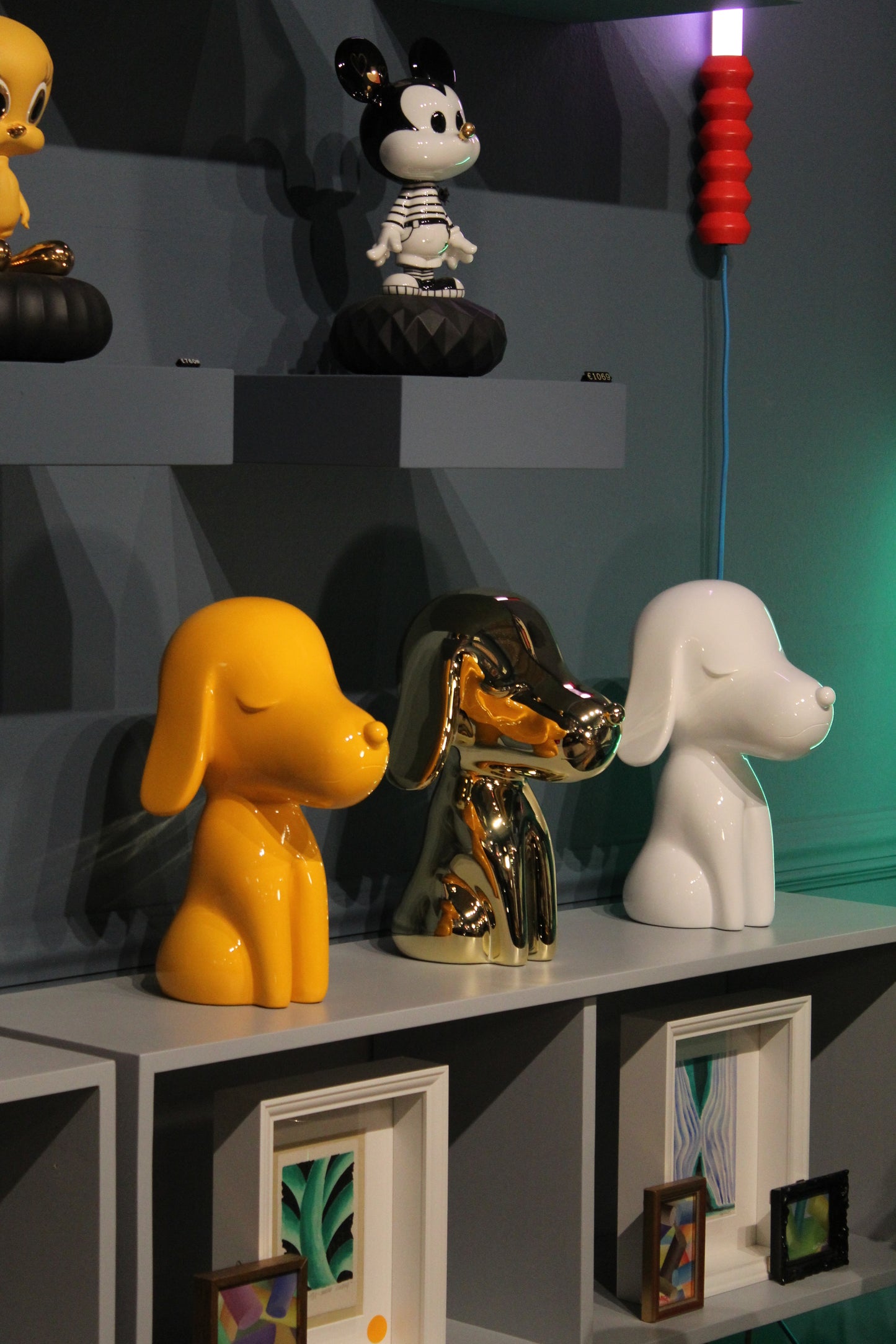 Statua Arturino Laccata Giallo - Candyslab