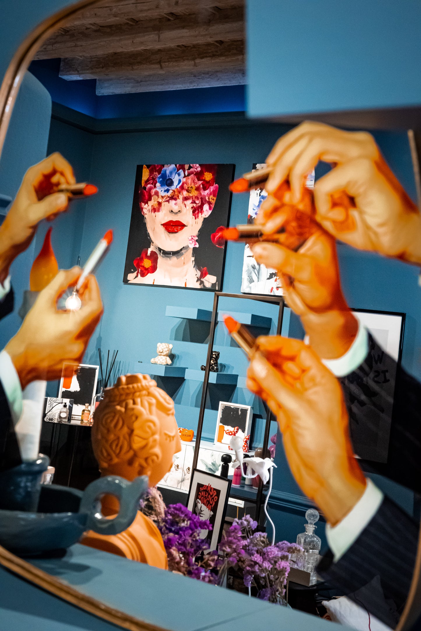 Specchio Seletti - Rossetti