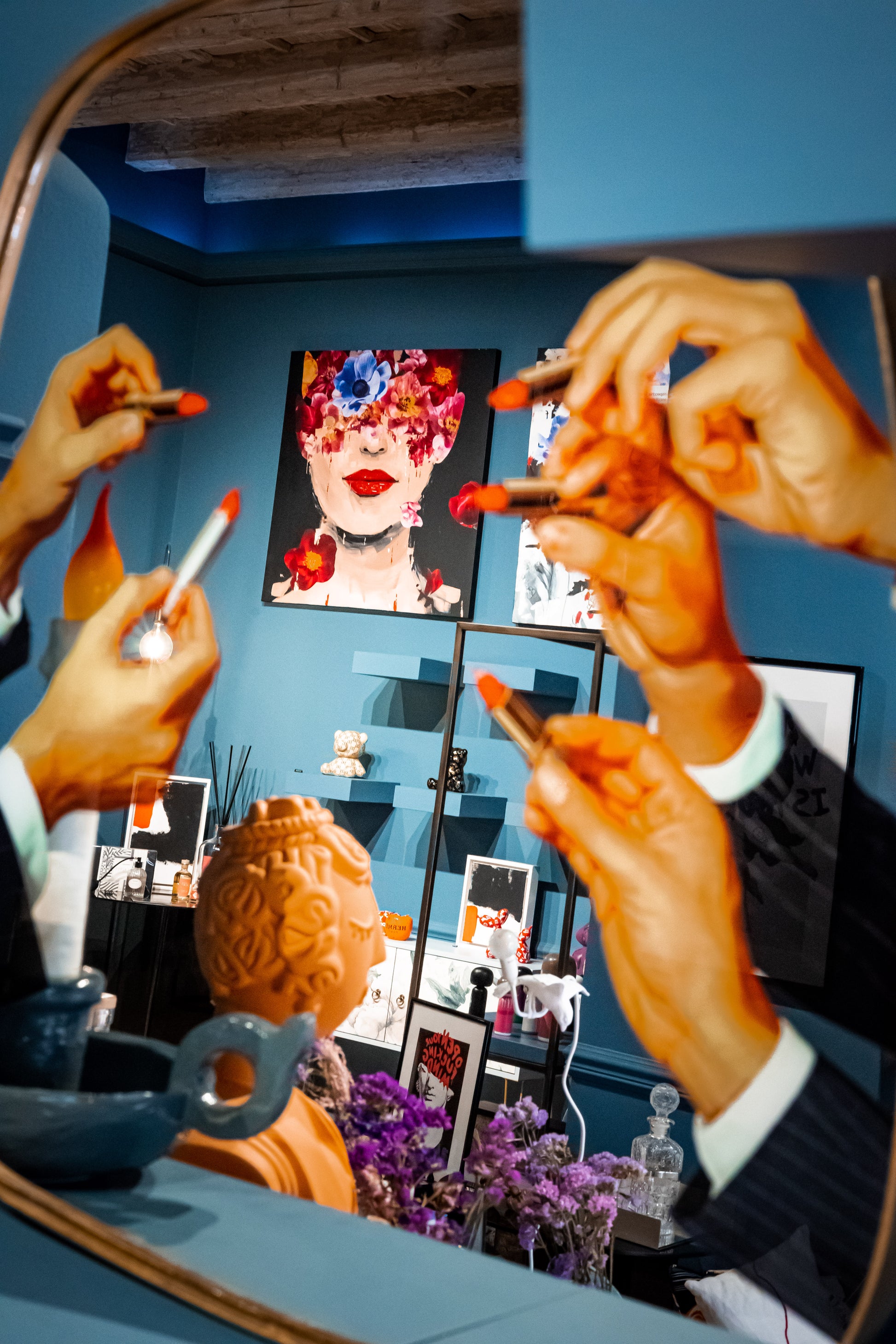 Specchio Seletti - Rossetti