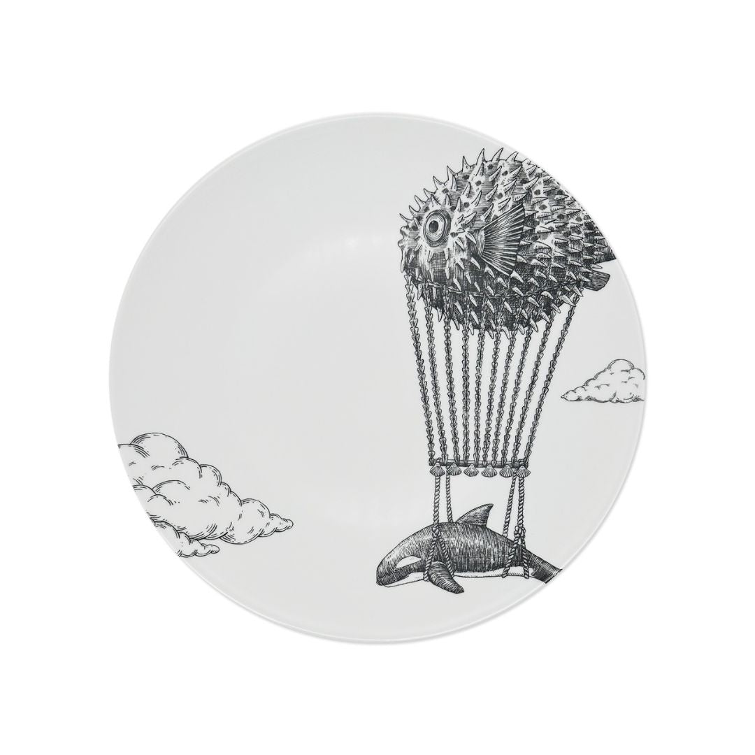 Piatto Montgolfiers Orca - Aquatic Creatures