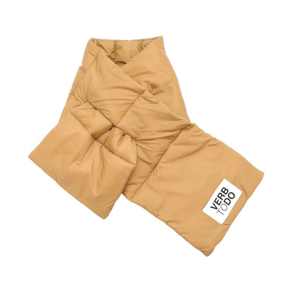 SCIARPA trapuntata - color cammello