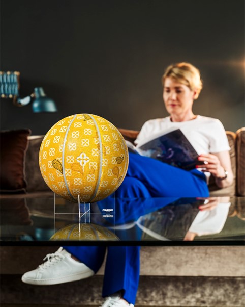 Pallone Basket Monogram
