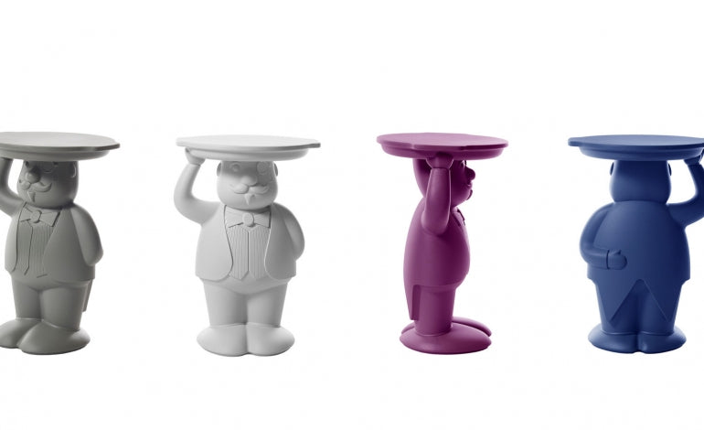 Tavolino Ambrogio Powder Blue - Slide Design