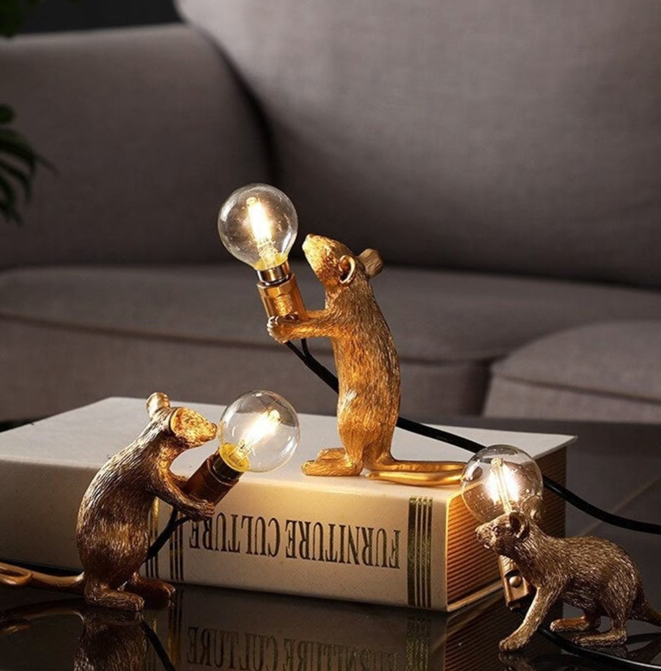 LAMPADA TOPO GOLD - Seletti