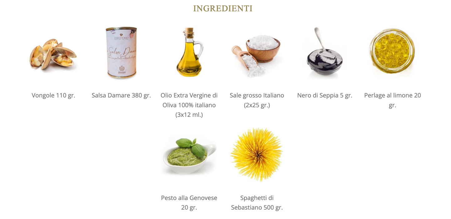 LO SPAGO DAMARE - Da Vittorio