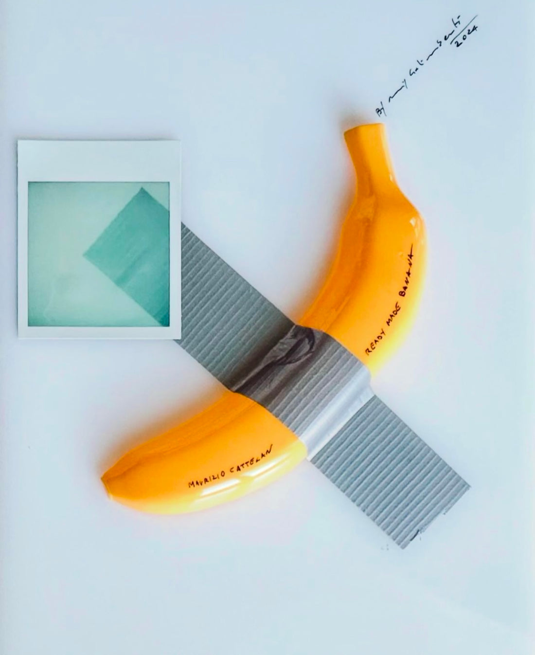 My Ready Made Tribute to Maurizio Cattelan
