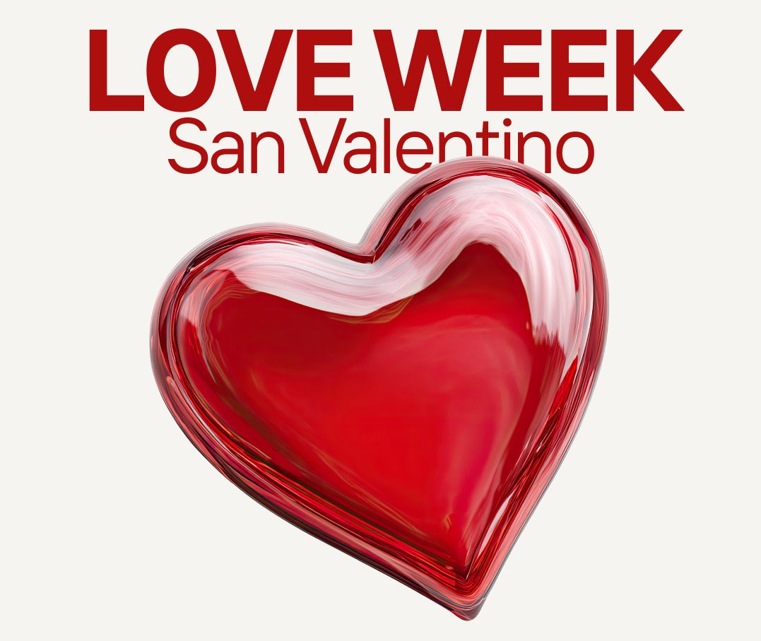LOVE WEEK: la settimana dell’amore tra food, design e regali speciali.