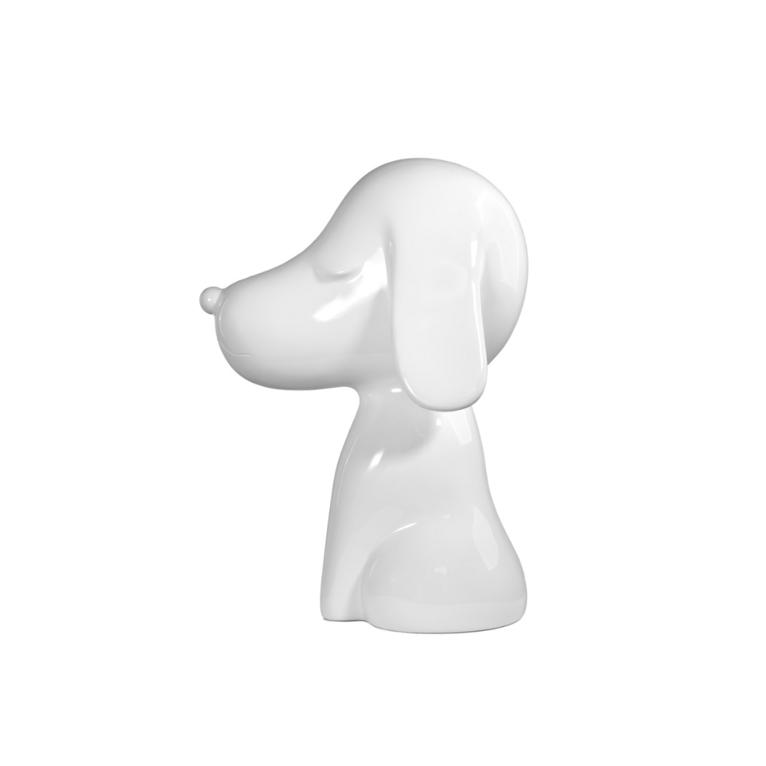 Statua Arturino Laccata Bianco - Candyslab