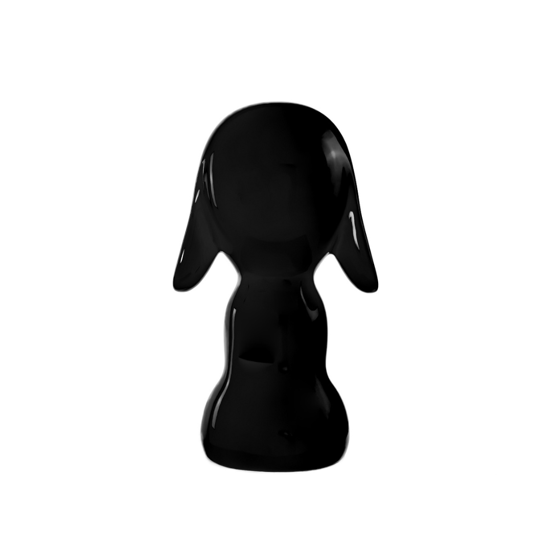 Statua Arturino Laccata Nero - Candyslab