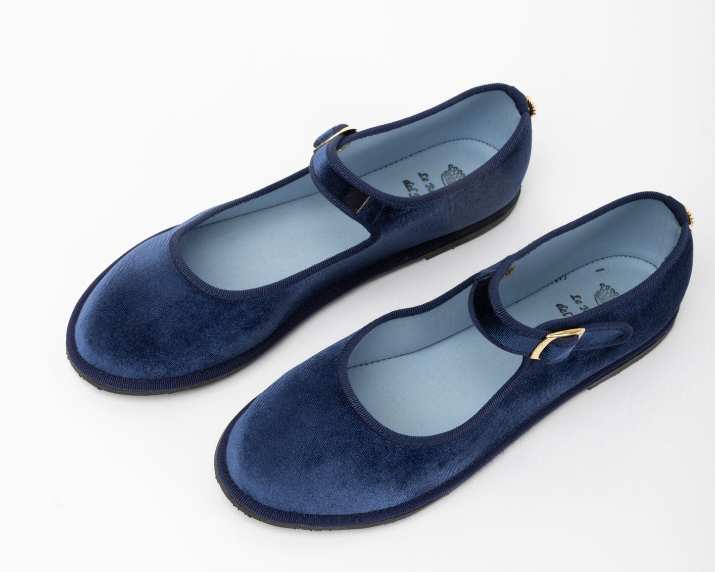 Friulane con laccio Velluto Blu