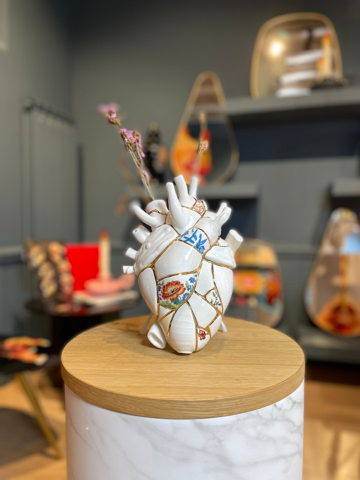 Vaso Cuore Kintsugi - Seletti – Amerigo Concept Store