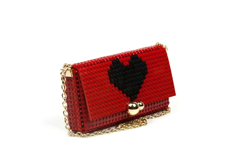 Borsa Heart Red