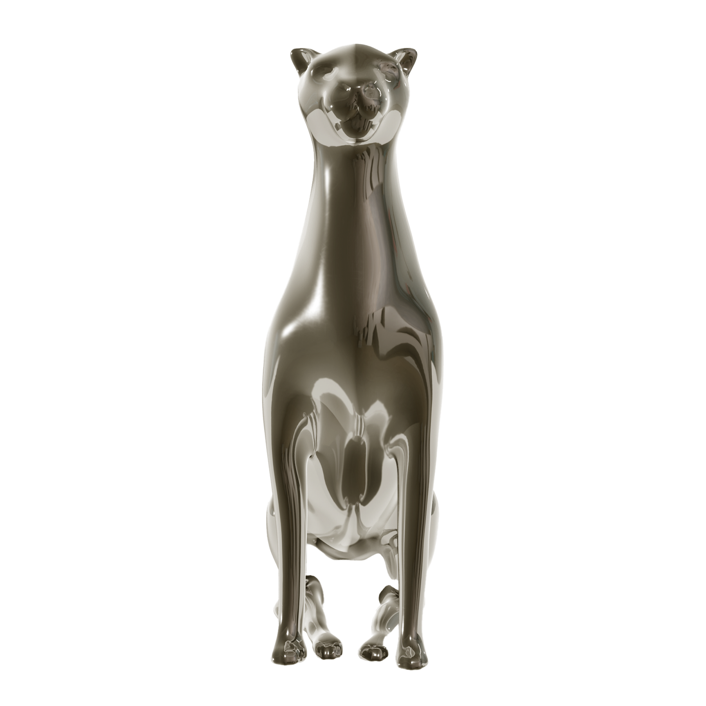 Statua Kira Cromata Bronzo - Candyslab
