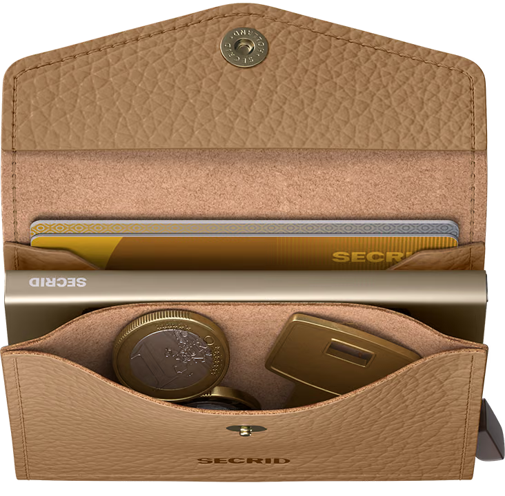 Portafoglio Envelope Pebble Cappuccino- Secrid