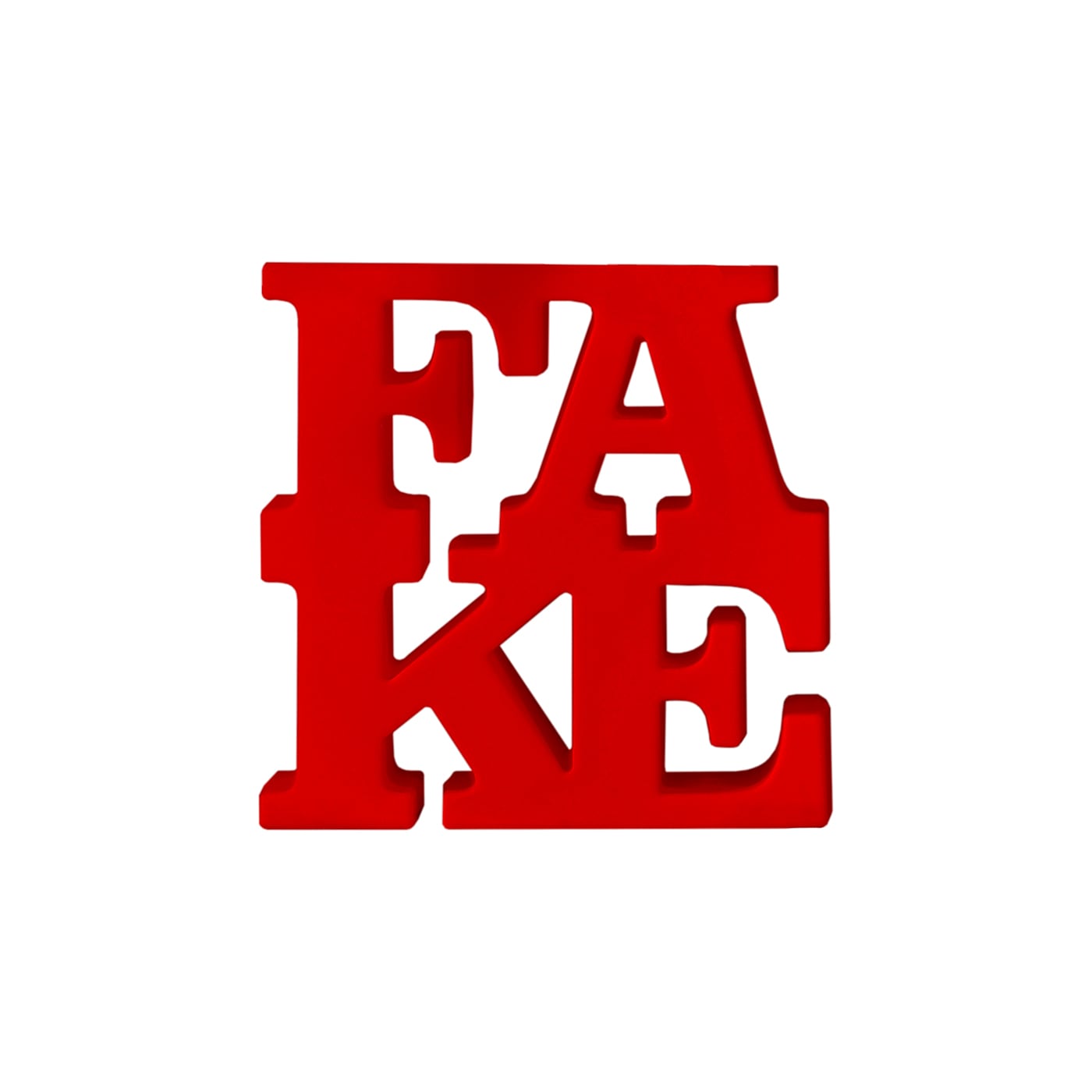 Tavolino Fake Rosso - Sturm Milano