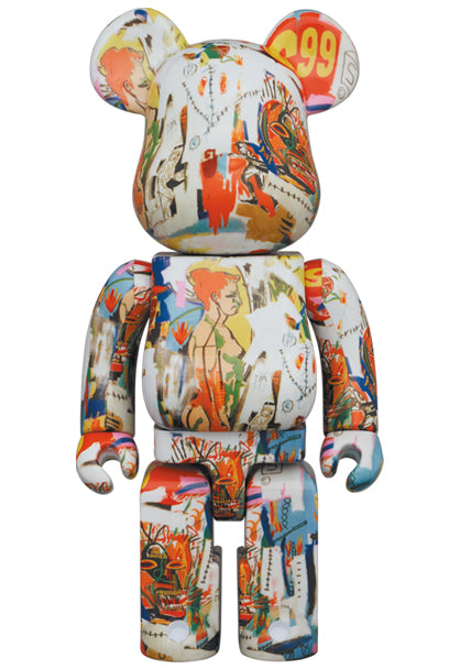 BEARBRICK Andy Warhol x JM Basquiat #4 400%