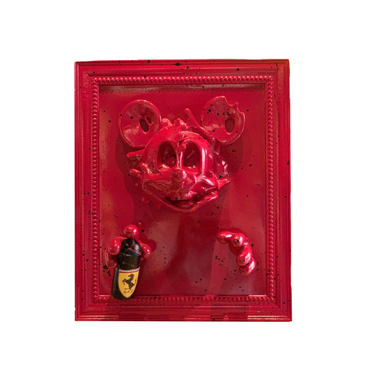 Sticky Square Ferrari rosso